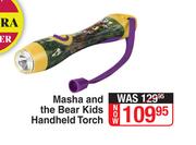 Masha And The Bear Kids Handheld Torch