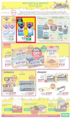 Dis-Chem : All About Health, Wellness And Beauty (19 August - 12 September 2021), page 16