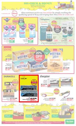 Dis-Chem : All About Health, Wellness And Beauty (19 August - 12 September 2021), page 16