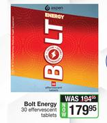 Aspen Bolt Energy-30 Effervescent Tablets
