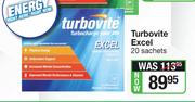 Turbovite Excel-20 Sachets