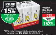 Vitamin Bco Shot-6 x 25ml Per Pack