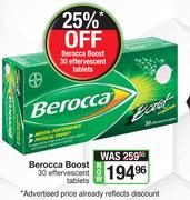 Berocca Boost-30 Effervescent Tablets