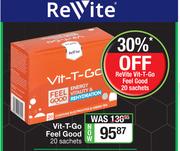 Revite Vit-T-Go Feel Good-20 Sachets