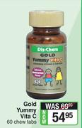 Dis-Chem Gold Yummy Vita-C 60 Chew Tabs