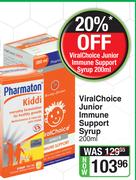 Viral Choice Junior Immune Support Syrup-200ml