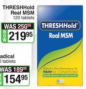 THRESHHold Real MSM-120 Tablets