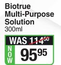 Bausch + Lomb Biotrue Multi Purpose Solution-300ml