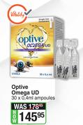 Optive Omega UD-30 x 0.4ml Ampoules