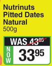 Nutrinuts Pitted Dates Natural-500g