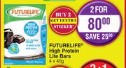 Futurelife High Protein Lite Bars-For 2 x 4 x 40g