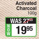 Nature's Choice Activated Charcoal-100g