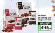 NuSeed Snacking Mix Assorted-180g Per Pack
