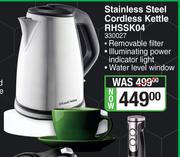 Russell Hobbs Stainless Steel Cordless Kettle RHSSK04