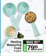 Nesting Measuring Cups-4 Pack Per Pack