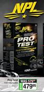 NPL Pro Test-150's Capsules