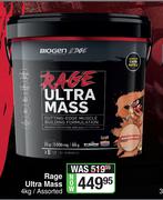 Biogen Rage Ultra Mass (Assorted)-4kg