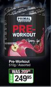 Primal Pre-Workout Assorted-510g