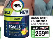 Evox BCAA 12:1:1 + Glutamine (Assorted)-330g