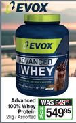 Evox Advanced 100% Whey Protein (Assorted)-2kg