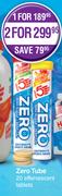 High 5 Zero Tube-For 1 x 20 Effervescent Tablets