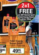 Total Energy Boost Drink (Assorted)-100ml Each