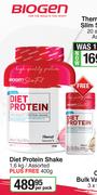 Biogen Diet Protein Shake 1.6kg/ Assorted + Free 400g-Per Pack