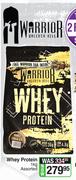 Warrior Whey Protein (Assorted)-1kg