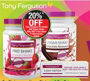 Tony Ferguson Pro Shake (Assorted)-420g 