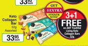 Keto Collagen Bar (Assorted)-52g Each