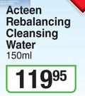 Bionike Acteen Rebalancing Cleansing Water-150ml