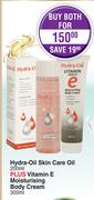 Hydra-Oil Skin Care Oil 200ml + Vitamin E Moisturising Body Cream 300ml-For Both