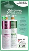 Hydrating Shower Gel Or Body Lotion Assorted-1 Litre Each