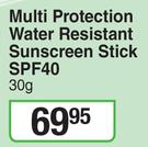 Sun Lab Multi Protection Water Resistant Sunscreen Stick SPF40-30g