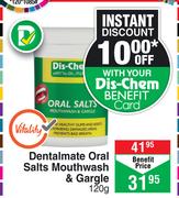 Dentalmate Oral Salts Mouthwash & Gargle-120g