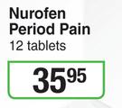 Nurofen Period Pain-12 Tablets Pack