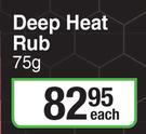 Deep Heat Rub-75g Each 