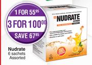 Nudrate (Assorted)-For 1 x 6 Sachets Pack