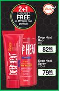 Deep Heat Rub-75g Each 