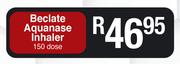 Beclate Aquanase Inhaler-150 Dose