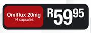 Omiflux 20mg-14 Capsules
