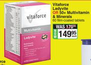 Vitaforce Ladyvite Or 50+ Multivitamin & Minerals 60 Film Coated Tablets-Each