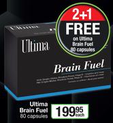 Ultima Brain Fuel 80 Capsules-Each