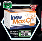 InsuMax-Q Triple Pack 30 Days Supply-Per Pack