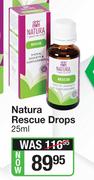 Natura Rescue Drops-25ml