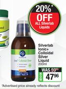 Silverlab Ionic+ Colloidal Silver Liquid-200ml