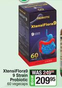 XtensiFlora9 9 Strain Probiotic-60 Vegecaps