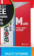 Bioplus Multi Vitamin 30 Tablets-Each