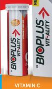 Bioplus Vitamin C 1000mg Immune Support 10 Fizzies-Each