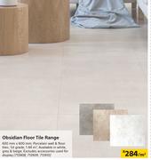Obsidian Floor Tile Range-600mm x 600mm Per Sqm